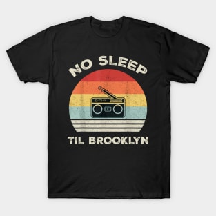 No sleep till brooklyn nets t shirt 2025